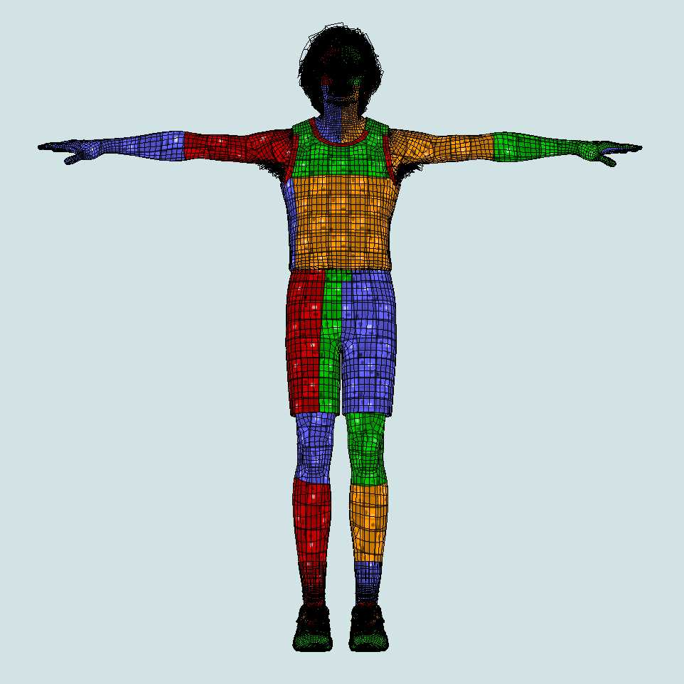 a6 T-Pose Rigged Josh Giddey Chicago Bulls