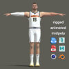 T-Pose Rigged Nikola Jokić Denver Nuggets 2026
