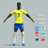 A-P Rigged Endrick Felipe Brazil Worldcup 2026