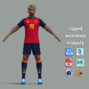 A-Pose Rigged Lamine Yamal Spain Worldcup 2026