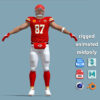 A-Pose Rigged Travis Kelce Kansas City Chiefs NFL