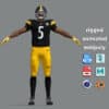 A-Pose Rigged Jalen Ramsey NFL