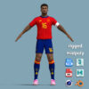 A-Pose Rigged Rodri Worldcup 2026
