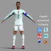 A-Pose Rigged Ronaldo Worldcup 2026