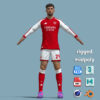 A-Pose Rigged Kai Havertz Arsenal 26-27