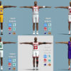 NBA Legends 6-Model Pack