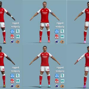 Pack 6 Arsenal 26-27